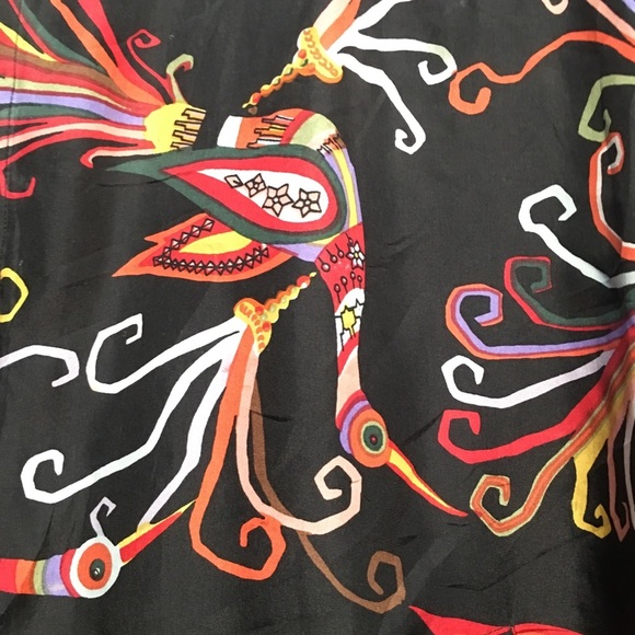 Carol Horn Workshop - 100% Silk Jacket - Picture 3 of 5